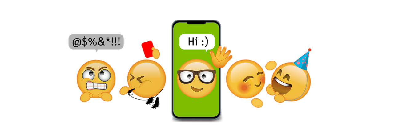 WhatsApp SIM Emojis zur mobilen Kommunikation