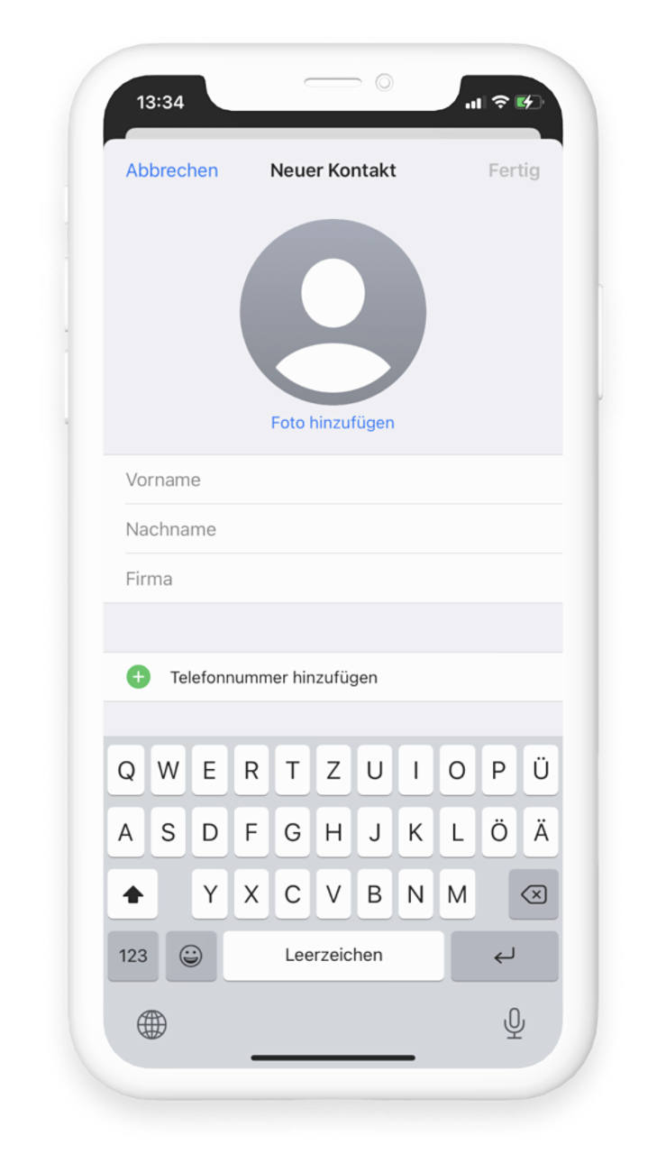 WhatsApp Kontakt hinzufügen